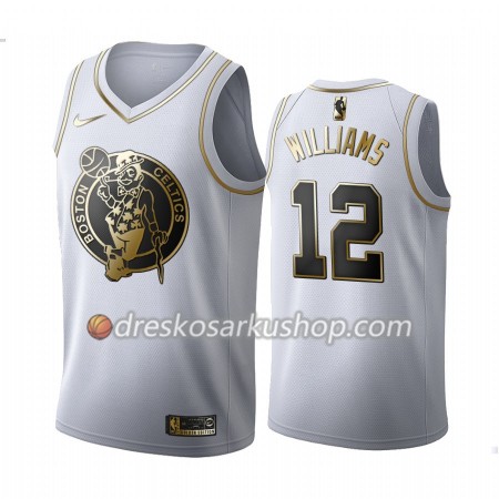 Muški NBA Dres Boston Celtics Grant Williams 12 Nike 2019-20 Bijela Golden Edition Swingman